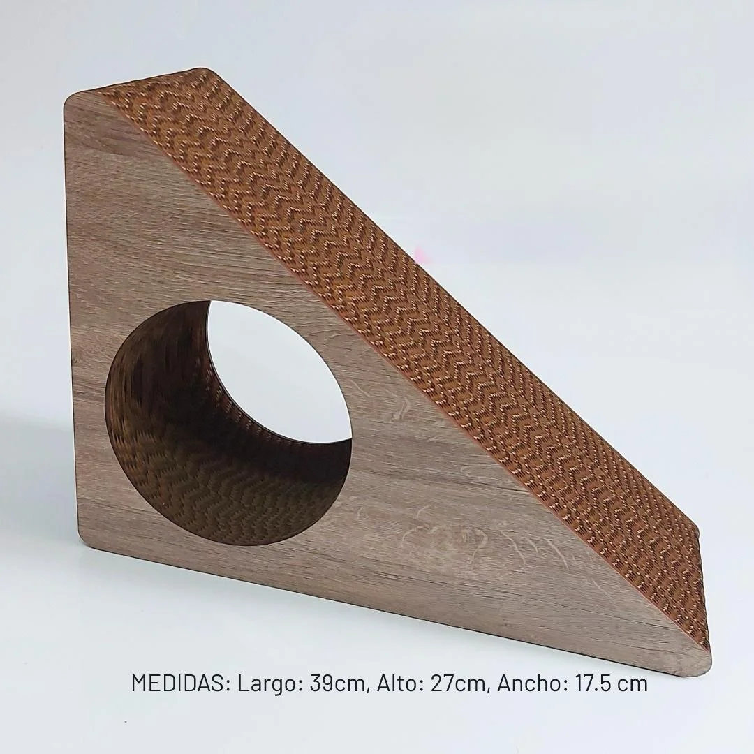 RASCADOR CARTON RAMPA GRANDE 39X27X17.5CM  